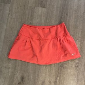 NIKE Tennis Skirt Skort Coral ORANGE Perfect!